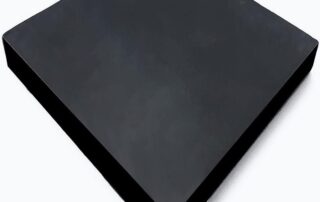 Rubber Dapping Block Jeweler's Rubber Bench Block Rubber Stamping Block for Hammering