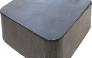 Rubber Dapping Block Jeweler's Rubber Bench Block Rubber Stamping Block for Hammering