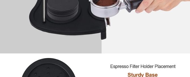 Rubber Hand Tamper Mat Coffee Tamper Pad Silicone Rubber Espresso Tamping Mat