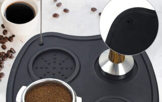 Rubber Hand Tamper Mat Coffee Tamper Pad Silicone Rubber Espresso Tamping Mat