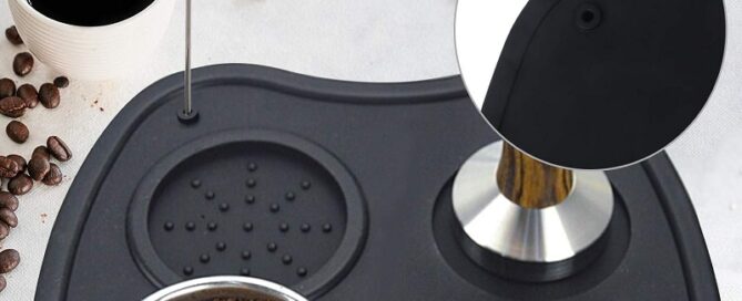 Rubber Hand Tamper Mat Coffee Tamper Pad Silicone Rubber Espresso Tamping Mat