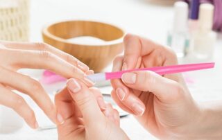 Rubber Nail Cuticle Pusher Tipped Plastic Handle Nail Art Tool Nail Acrylic Cuticle Pusher Cleaner