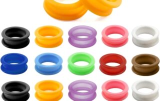 Rubber Shears Finger Inserts Ring Pet Rubber Shear Grips Inserts Finger Protector
