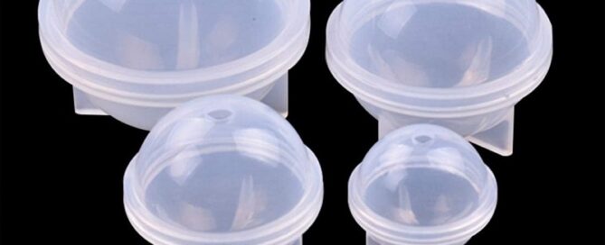 Rubber To Rubber Mold Release Sphere Ball Silicone Molds Casting Resin Pendant Earring Making Tools