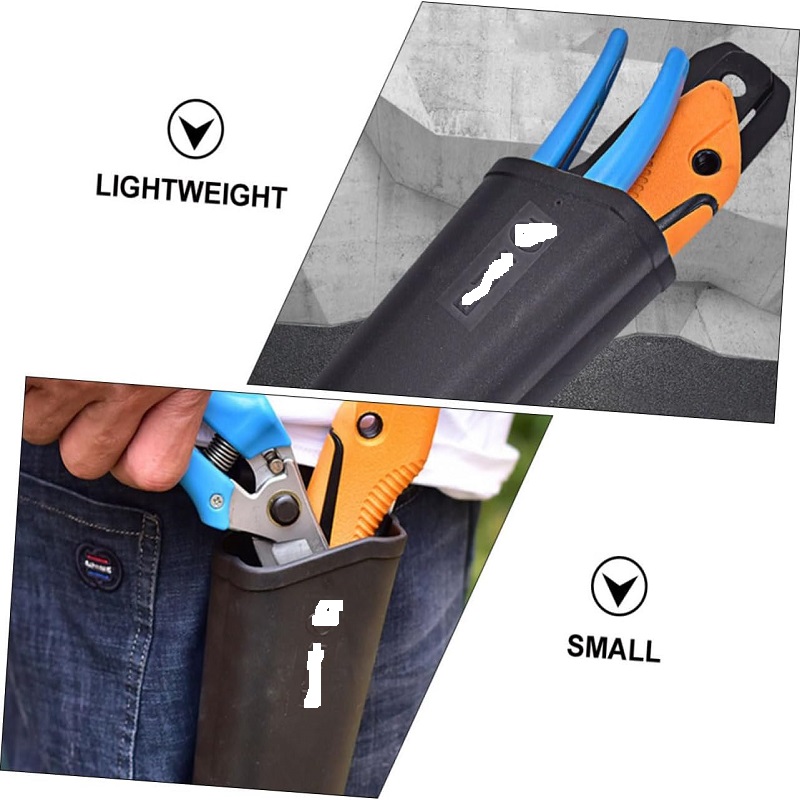 Rubber Tool Bag Garden Pruner Sheath Rubber Snap Sheath Rubber Shears Bag