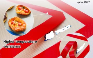 Silicone Baking Mat Non-Stick Silicon Cookie Oven Liner Food Safe Baking Silicone Edger