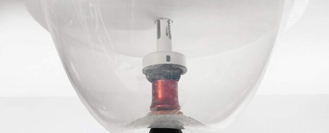 Silicone Chisel Guards Drill Hole Saw Silicone Dust Bowl for Installing Recessed Lights