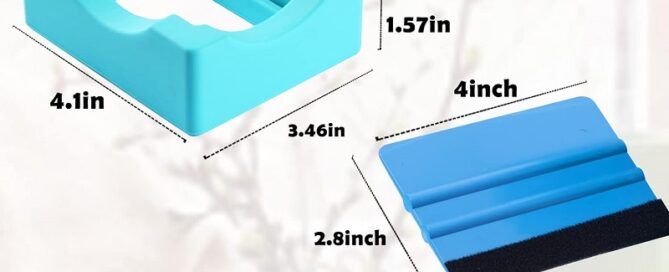 Silicone Cup Cradle for Crafts Use to Apply Vinyl Decals Silicone Cup Holder with Felt Edge Squeegee for Bottles