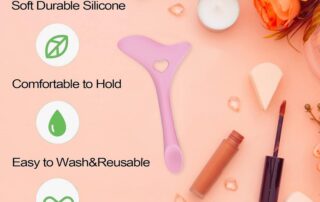 Silicone Edger Silicone Winged Eyeliner Aid Stencil Reusable Eye Makeup Tool