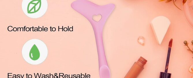 Silicone Edger Silicone Winged Eyeliner Aid Stencil Reusable Eye Makeup Tool