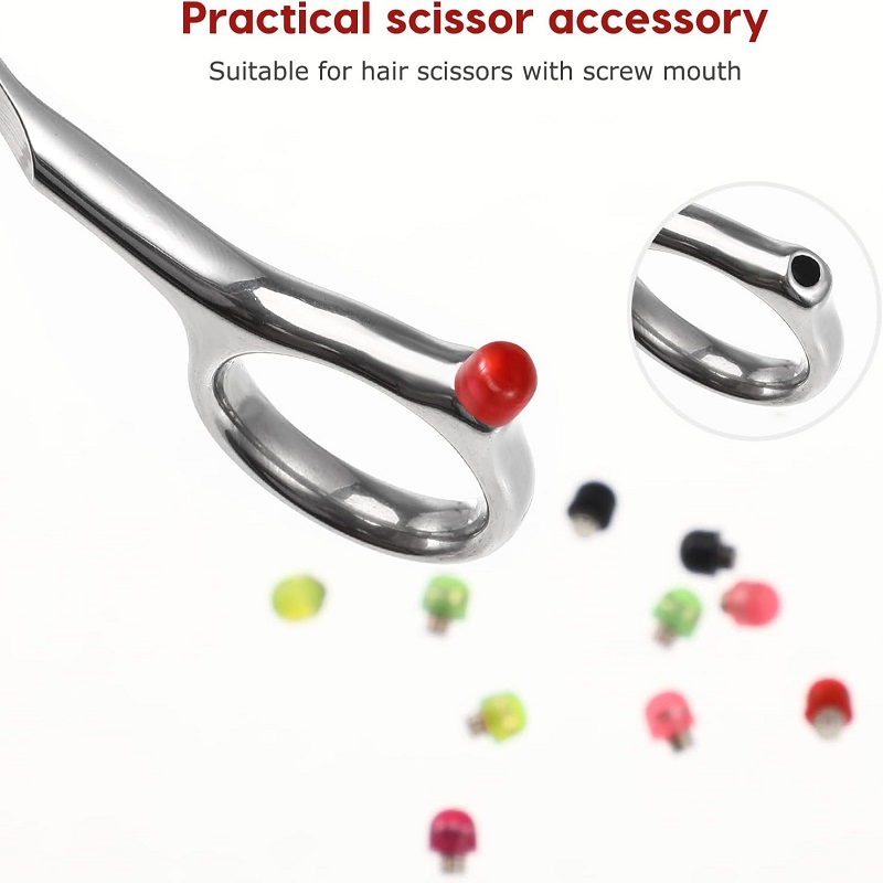 Silicone Grooming Scissors Silencers Portable Grooming Scissor Bumpers Rubber Shears Silencer Parts