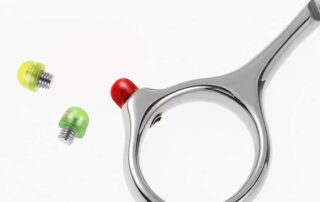 Silicone Grooming Scissors Silencers Portable Grooming Scissor Bumpers Rubber Shears Silencer Parts