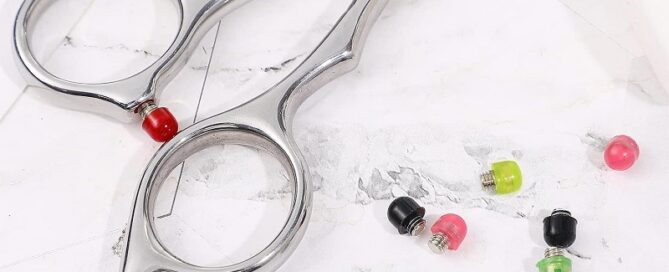 Silicone Grooming Scissors Silencers Portable Grooming Scissor Bumpers Rubber Shears Silencer Parts