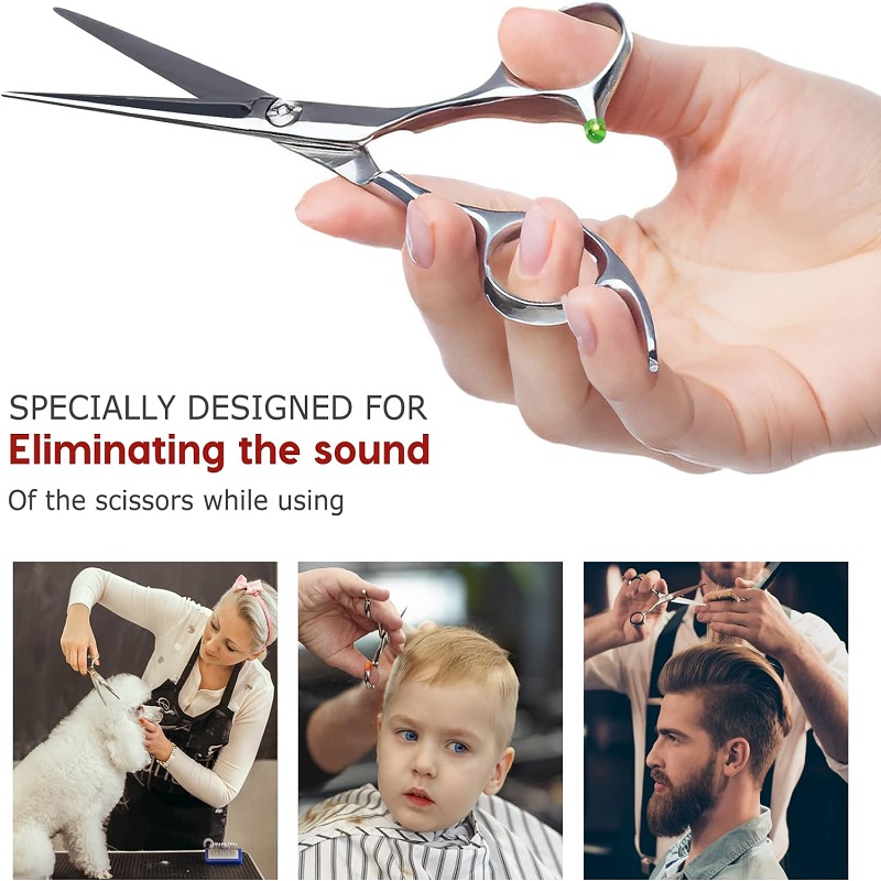 Silicone Grooming Scissors Silencers Portable Grooming Scissor Bumpers Rubber Shears Silencer Parts