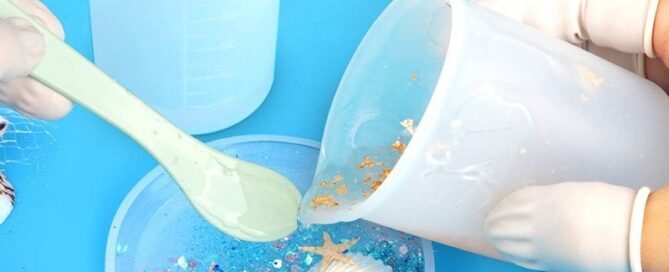 Silicone Measuring Cups for Epoxy Resin Reusable Epoxy Resin Mixing Cups Silicone Pouring Cup