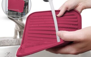 Silicone Trivets Mat for Hot Pots and Pans Heat Resistant Silicone Trivet For Kitchen Counter