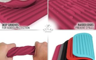 Silicone Trivets Mat for Hot Pots and Pans Heat Resistant Silicone Trivet For Kitchen Counter