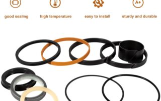 Skid Steer Lift Hydraulic Cylinder Seal Kit Rubber Cylinder Sleeve Rubber Cylinder Seal
