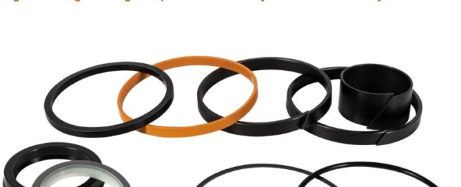 Skid Steer Lift Hydraulic Cylinder Seal Kit Rubber Cylinder Sleeve Rubber Cylinder Seal