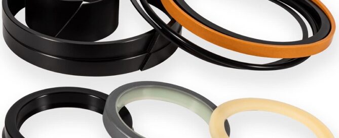 Skid Steer Lift Hydraulic Cylinder Seal Kit Rubber Cylinder Sleeve Rubber Cylinder Seal