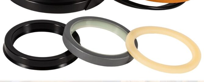 Skid Steer Lift Hydraulic Cylinder Seal Kit Rubber Cylinder Sleeve Rubber Cylinder Seal