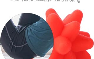 Star Fitness Portable Massage Rollers Exercise Ball Plug Massage Ball Roller