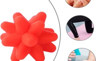 Star Fitness Portable Massage Rollers Exercise Ball Plug Massage Ball Roller