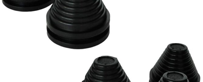 Tower Shaped Rubber Grommet Oval Rubber Grommet Plug Drill Hole Grommets for Auto Car Wire Cable