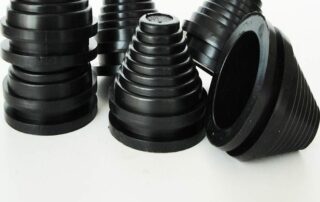 Tower Shaped Rubber Grommet Oval Rubber Grommet Plug Drill Hole Grommets for Auto Car Wire Cable