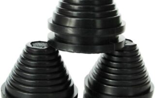 Tower Shaped Rubber Grommet Oval Rubber Grommet Plug Drill Hole Grommets for Auto Car Wire Cable