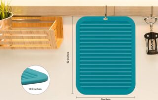 Wacker Plate Rubber Mat Silicone Pot Holder Mats For Kitchen Countertops