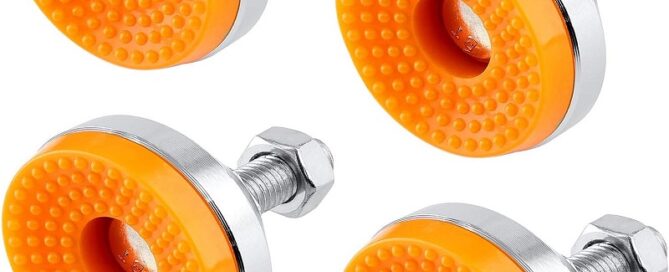 Workbench Rubber Feet Adjustable Leg Leveler Feet Base Heavy Duty Non-Skid Leveling Screw Leg