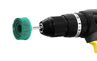 2 Inch Rubber Abrasive Brush Polishing Grinding Wheel for Burr Rust Removal Rubber Roll Grinder