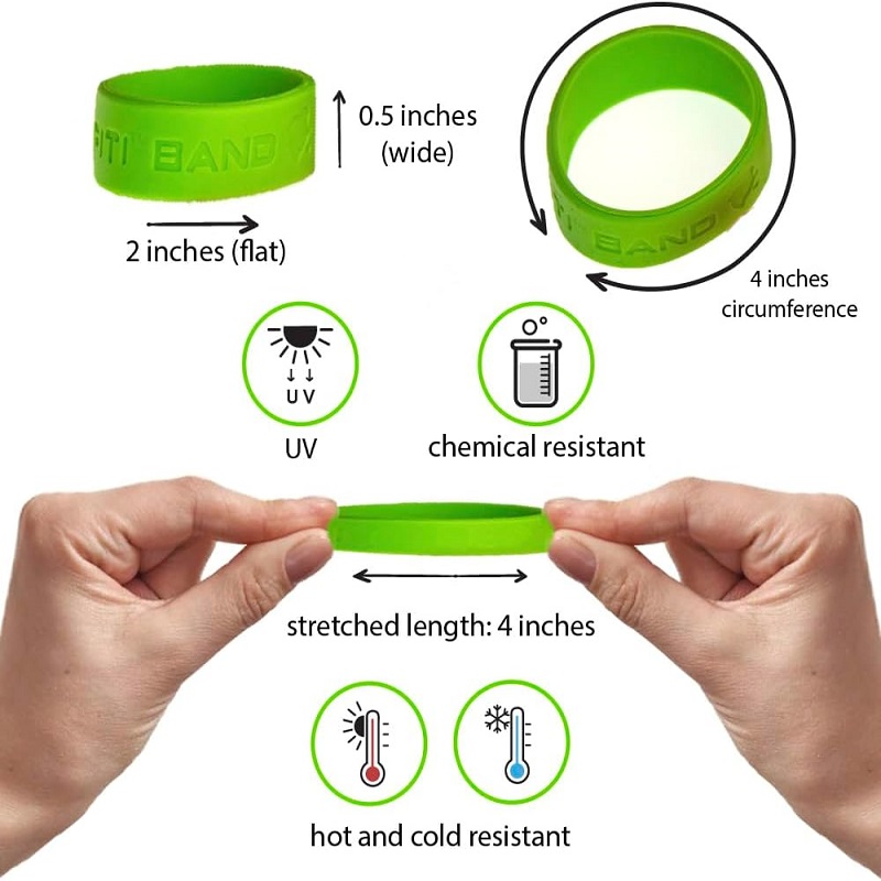 2 Inches Small Silicone Bands Bottle Food Cooking Boxes Wraps Ring Rubber Band for English Wheel