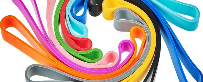 7 Inch Elastic Rubber Wrapping Bands Extra Large Rubber Bands for Notebook Rubber Band For English Wheel