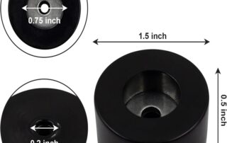 80 Gallon Air Compressor Rubber Feet Replacement Foot Mount Vibration Pads