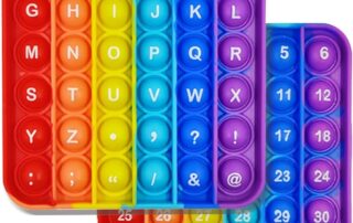 ABC Learning and Educational Toys Poppers Fidget Toys Stress Relief Autism Sensory Toys