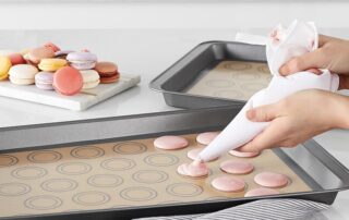 Amazon Silicone Non-Stick Baking Mat Reusable Heat Resistant Baking Mat for Cookies Macarons Bread Pastry