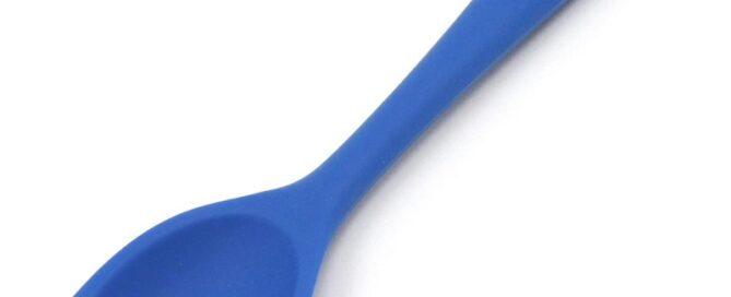Amazon Silicone Tool Heat Resistant Silicone Spoons Hygienic Baking Stirring Mixing Tools
