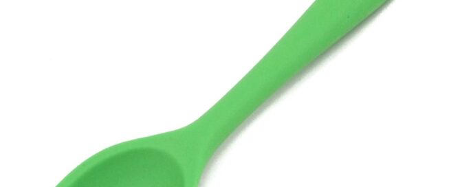 Amazon Silicone Tool Heat Resistant Silicone Spoons Hygienic Baking Stirring Mixing Tools
