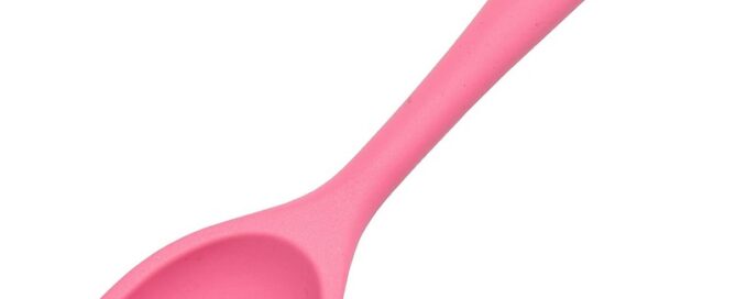Amazon Silicone Tool Heat Resistant Silicone Spoons Hygienic Baking Stirring Mixing Tools