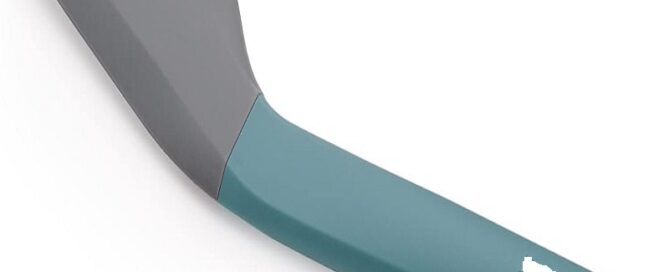 Ergonomically Shaped Silicone Spatula Heat-Resistant Silicone Head Perfect for Mixing Bowls