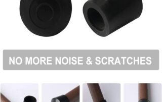 Chair Leg Tips Caps Rubber Furniture Table Feet Cover Floor Protector Reduce Noise
