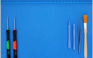 Diy Workbench Mat Soldering Mat Silicone Repair Mat Heat Resistant Workbench Mat for Cellphones