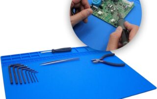 Diy Workbench Mat Soldering Mat Silicone Repair Mat Heat Resistant Workbench Mat for Cellphones