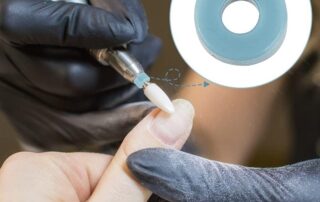 Drill Nail Dust Cap Electric Nail Filer Dust Collector Dustproof Protector Caps for Cuticle Protection