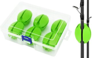 Fishing Rod Fixed Balls Rod Racks Portable Silicone Fishing Pole Puller Fishing Rod Fixed Tool