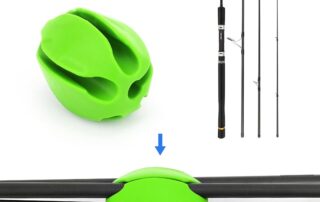 Fishing Rod Fixed Balls Rod Racks Portable Silicone Fishing Pole Puller Fishing Rod Fixed Tool