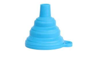 Foldable Mini Silicone Funnel Hopper Kitchen Water Filler Tool for Storage Oil Liquid