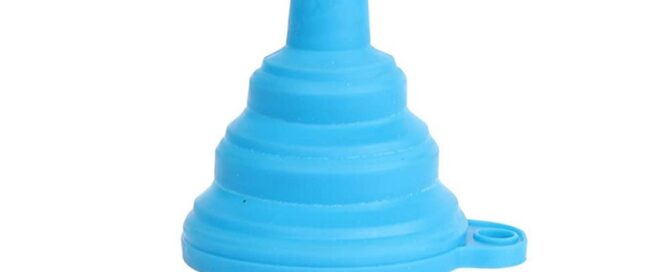 Foldable Mini Silicone Funnel Hopper Kitchen Water Filler Tool for Storage Oil Liquid